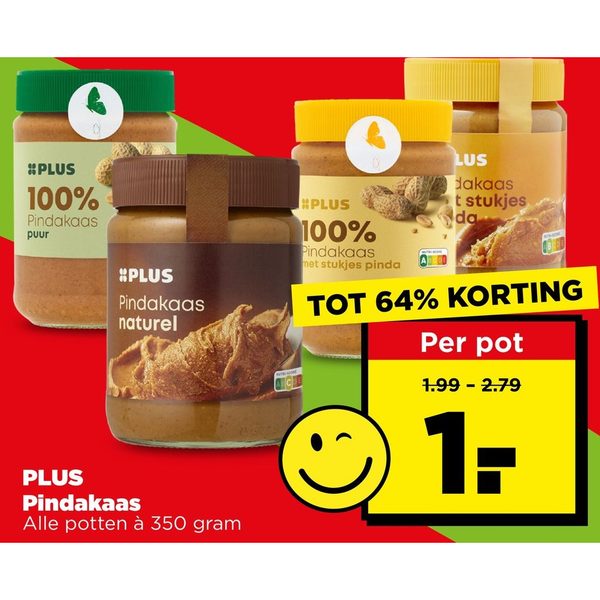 PLUS Pindakaas