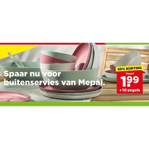 Mepal buitenservies