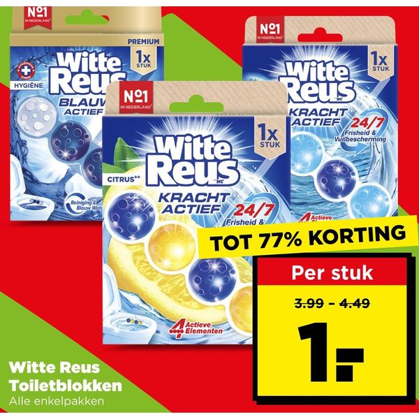 Witte Reus Toiletblokken