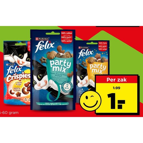 Felix Party mix en crispies