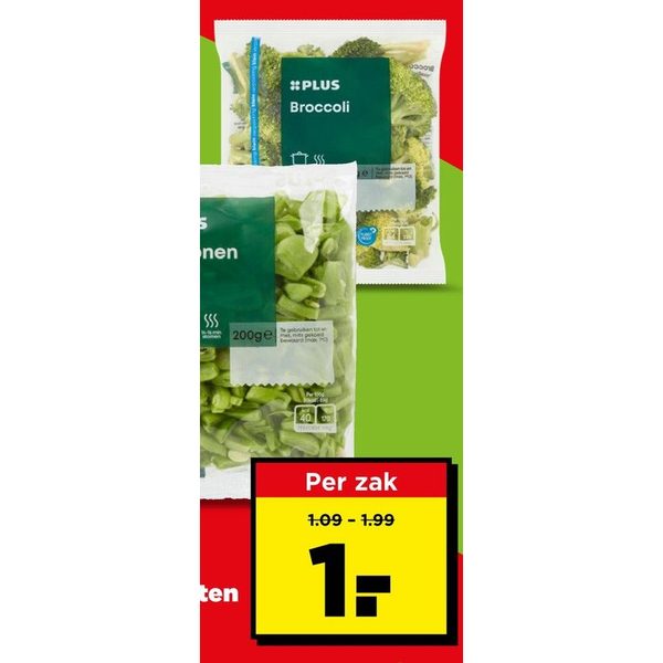 PLUS Kookgroenten