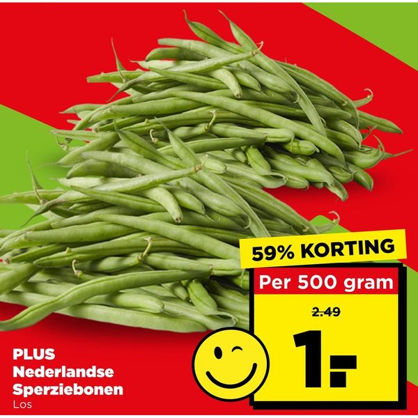PLUS Nederlandse Sperziebonen