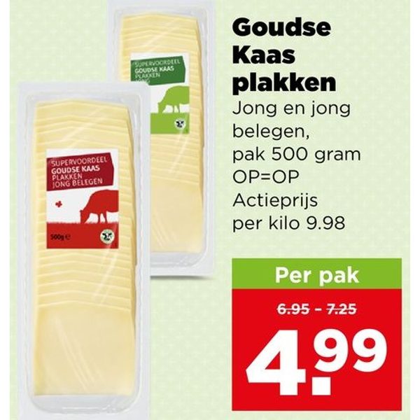 Goudse Kaas plakken