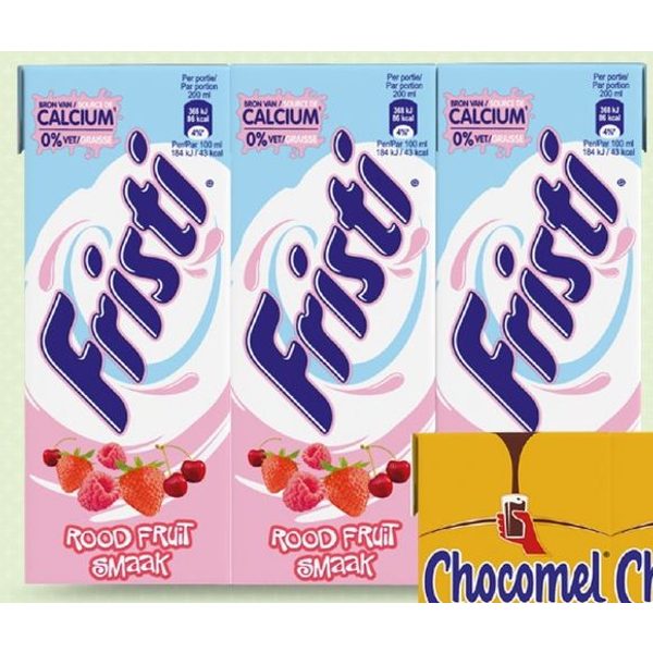 Fristi Rood Fruit minipakjes