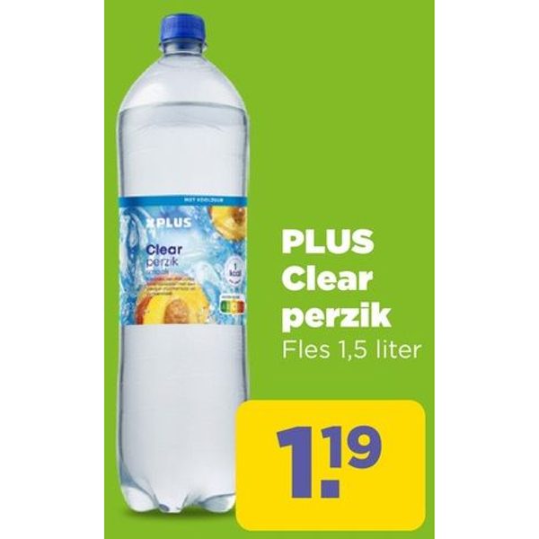 PLUS Clear perzik