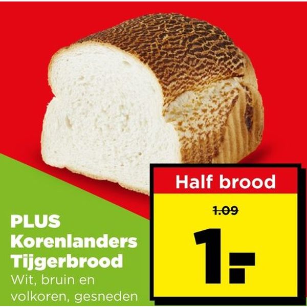 PLUS Korenlanders Tijgerbrood
