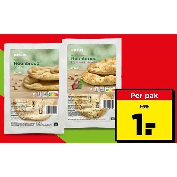 PLUS Naanbrood
