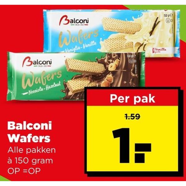 Balconi Wafers