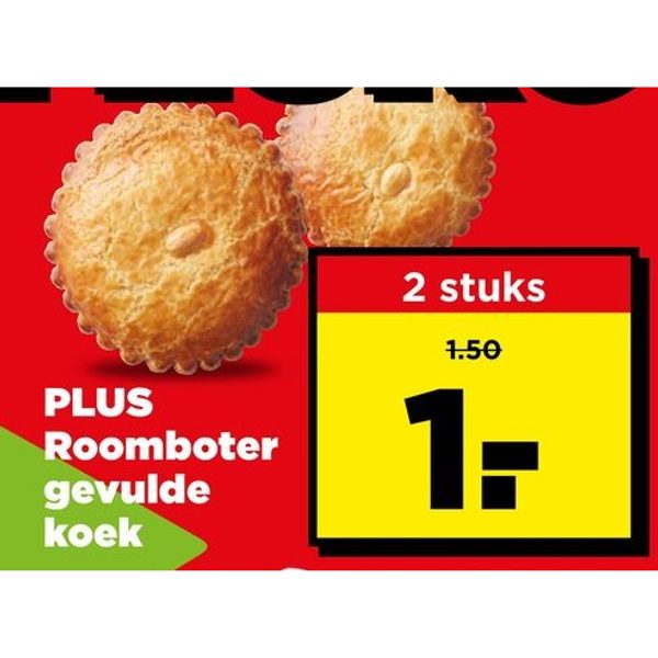 PLUS Roomboter gevulde koek