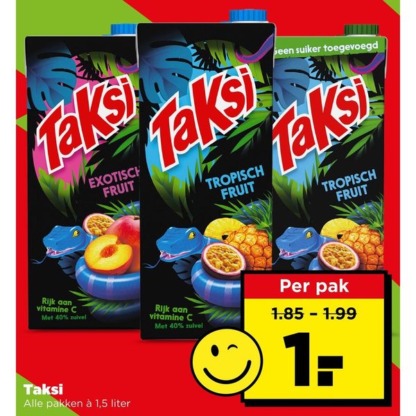 Taksi Exotisch/Tropisch Fruit