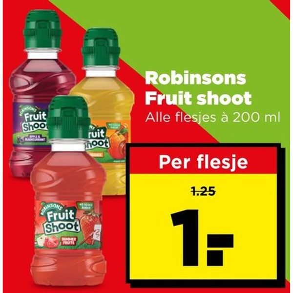 Robinsons Fruit shoot