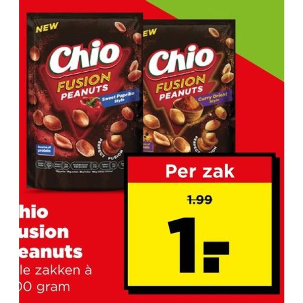 Chio Fusion peanuts