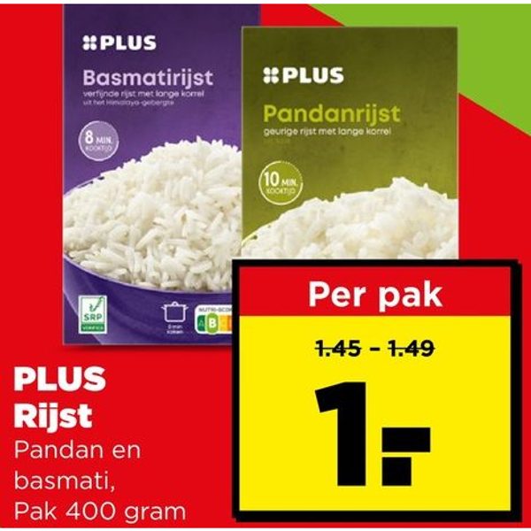 PLUS Rijst