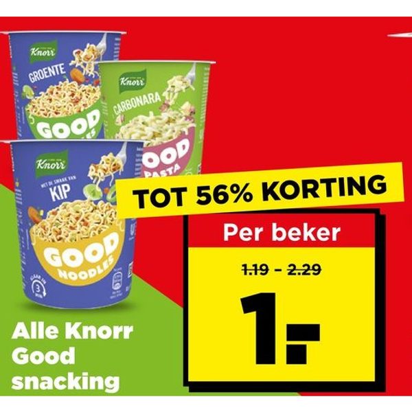 Alle Knorr Good snacking