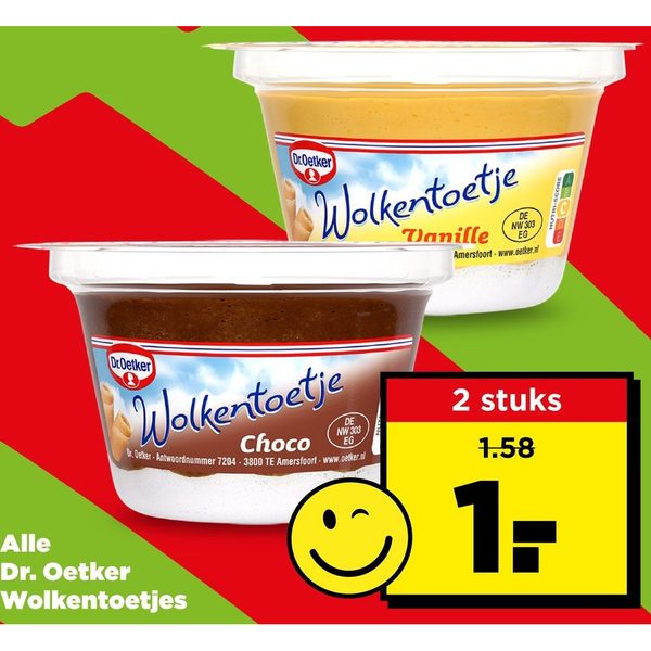 Dr. Oetker Wolkentoetjes