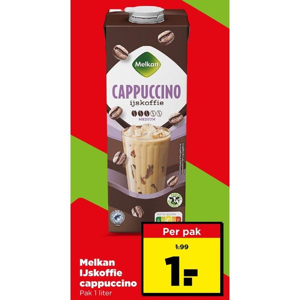 Melkan Ijskoffie cappuccino