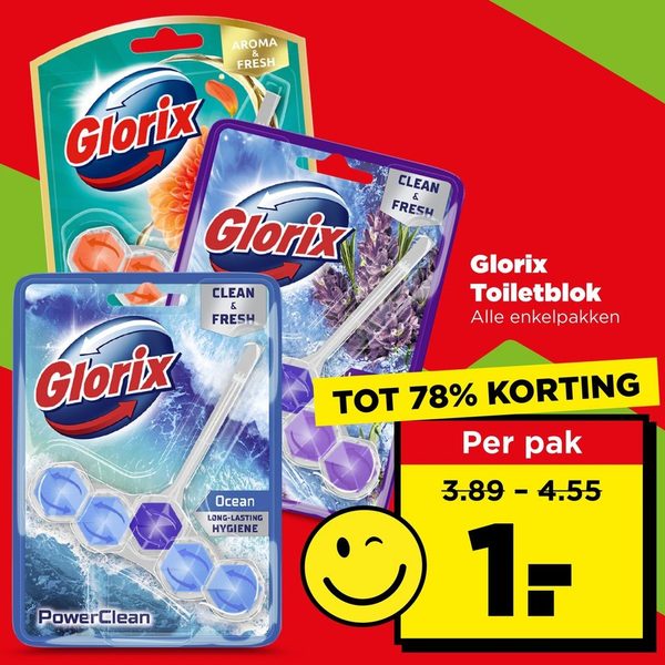Glorix Toiletblok