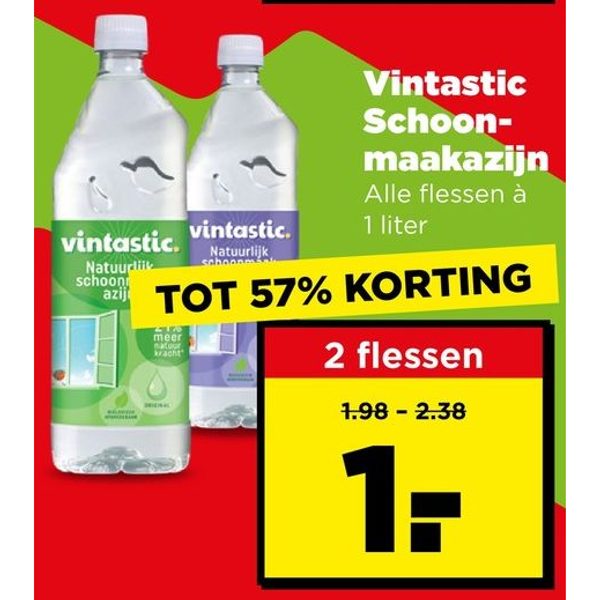 Vintastic Schoonmaakazijn