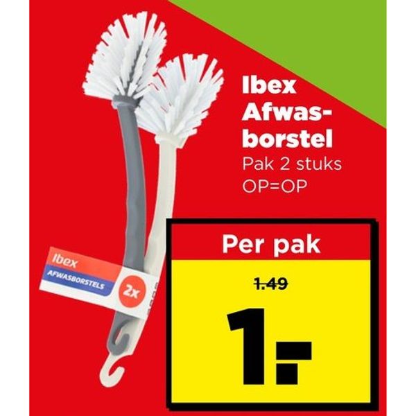 Ibex Afwasborstel