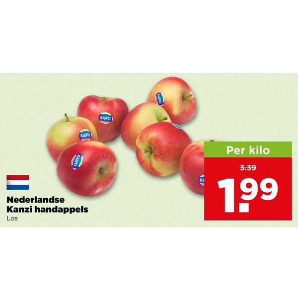 Nederlandse Kanzi handappels