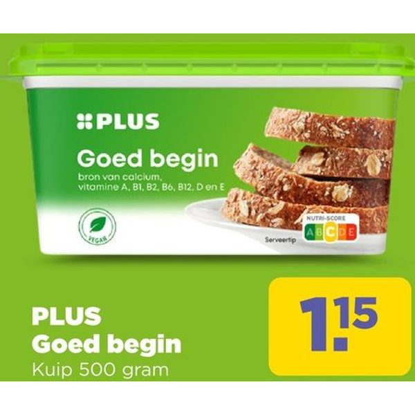 PLUS Goed begin