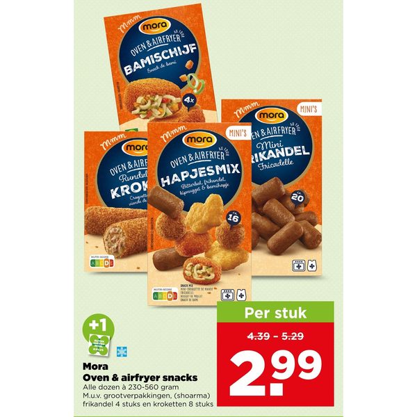 Mora Oven & airfryer snacks