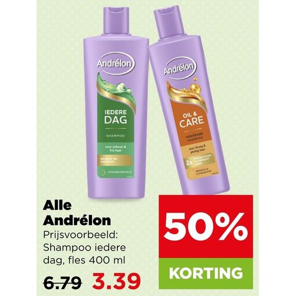 Shampoo iedere dag