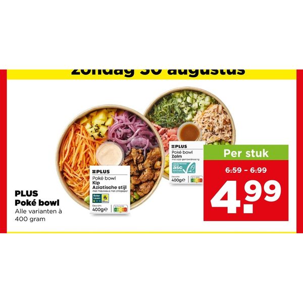 PLUS Poké bowl