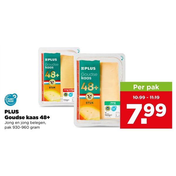 Goudse kaas 48+ jong / jong belegen