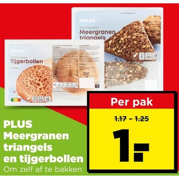 PLUS Meergranen triangels en tijgerbollen