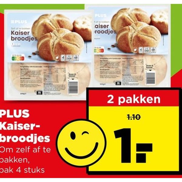 PLUS Kaiserbroodjes