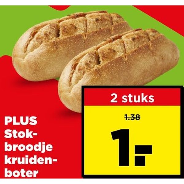 PLUS Stokbroodje kruidenboter