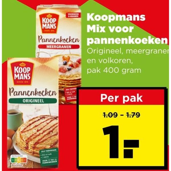 Koopmans Mix voor pannenkoeken