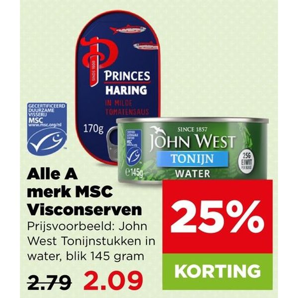 A-merk MSC Visconserven