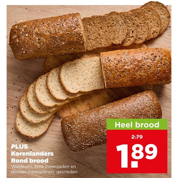 PLUS Korenlanders Rond brood
