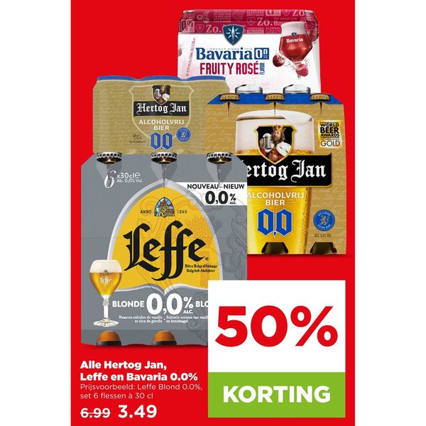 Hertog Jan, Leffe en Bavaria 0.0%