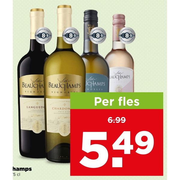 Les Beauchamps wijn