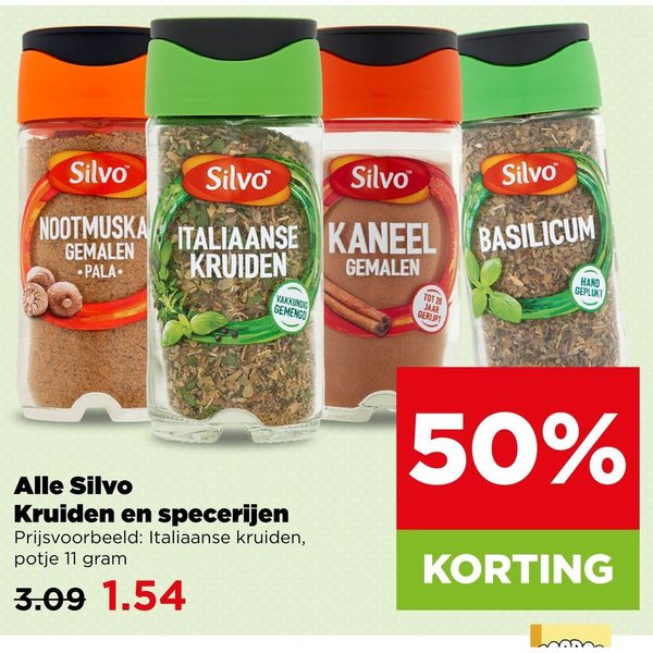 Silvo Kruiden en specerijen