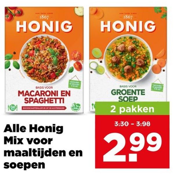Honig Mix voor maaltijden en soepen