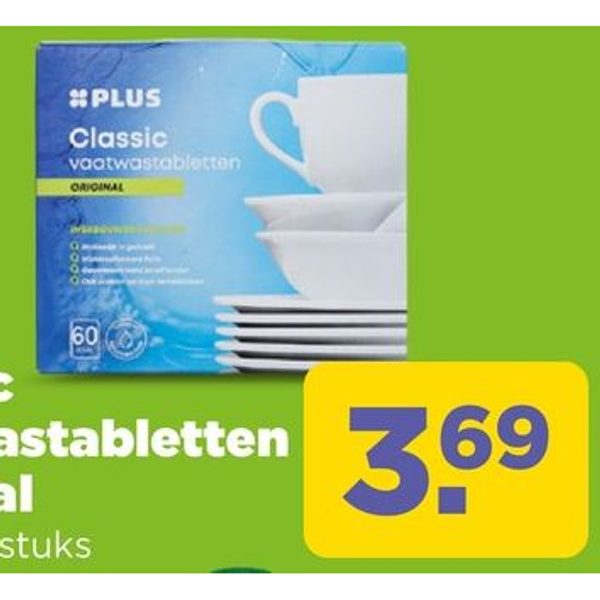 PLUS Classic vaatwastabletten original