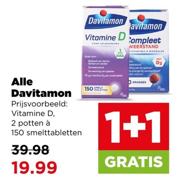 Davitamon Vitamine D en Compleet