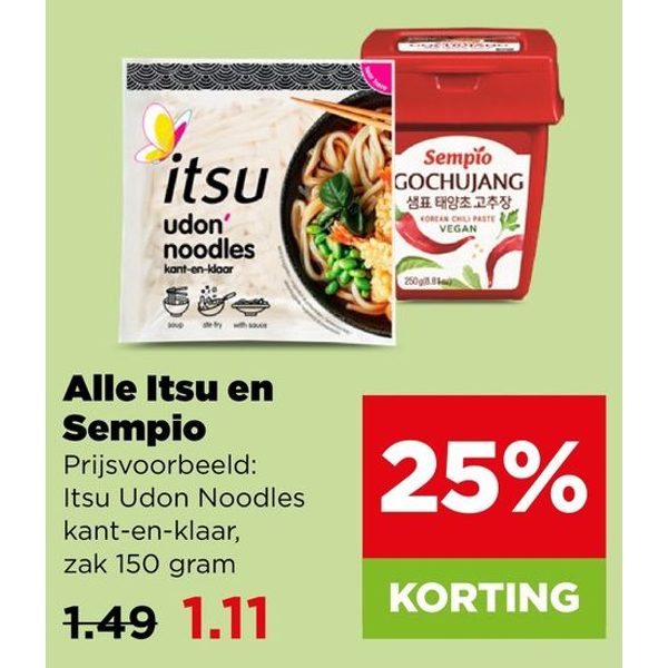 Udon noodles / Gochujang