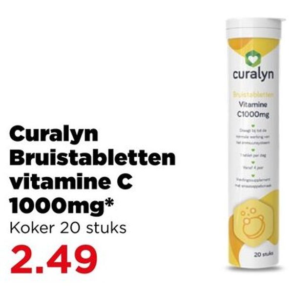 Bruistabletten vitamine C 1000mg