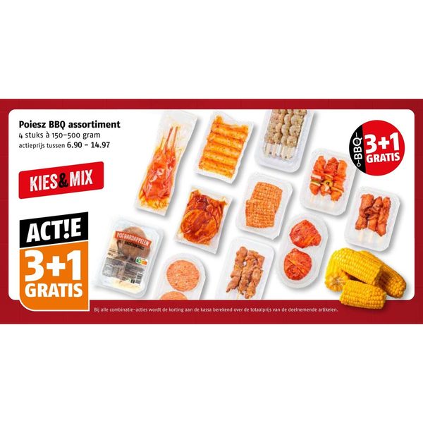 Poiesz BBQ assortiment