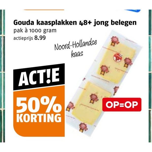Gouda kaasplakken 48+ jong belegen