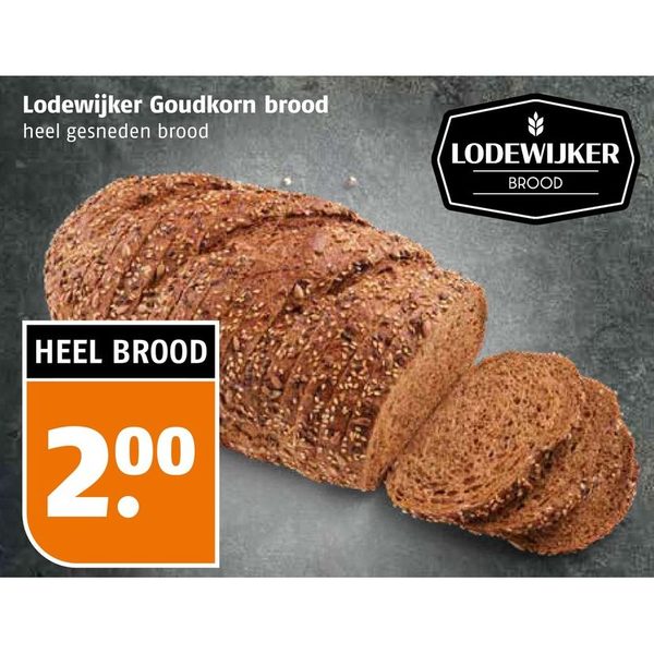 Lodewijker Goudkorn brood