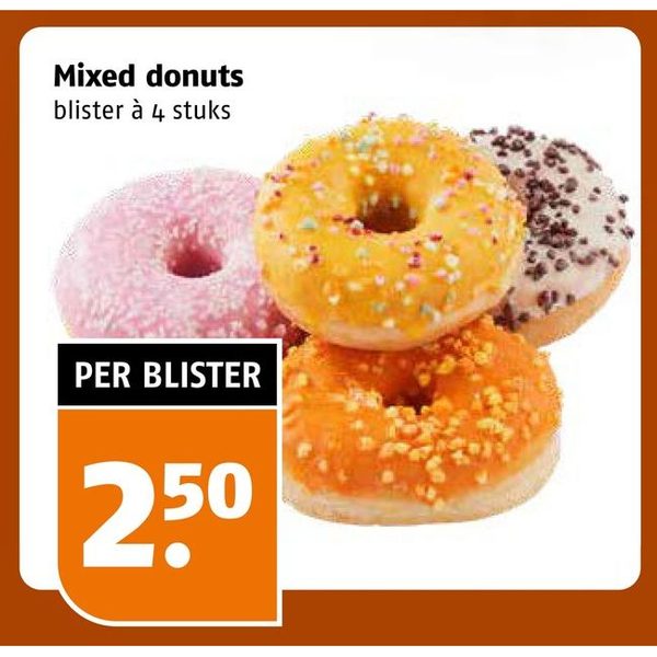 Mixed donuts