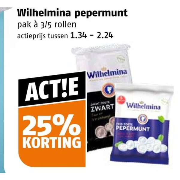 Wilhelmina pepermunt