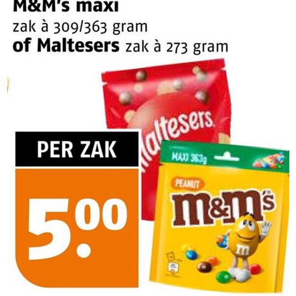 M&M's maxi of Maltesers