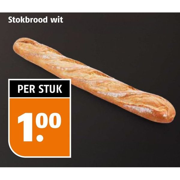 Stokbrood wit